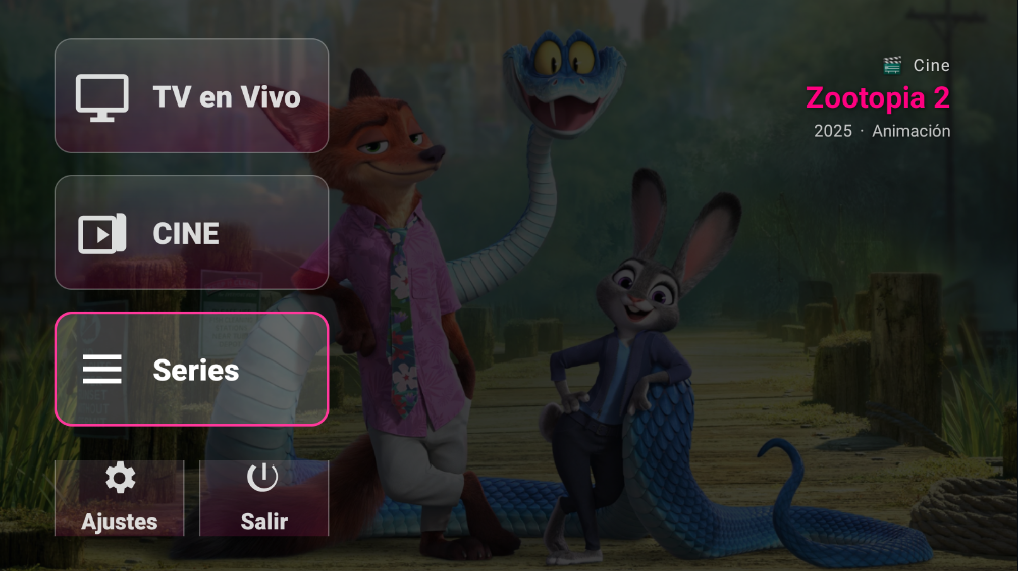 Captura de pantalla 1 de la app MI TV LATINA